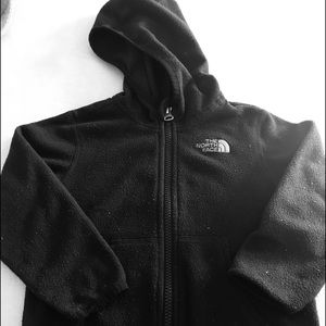 North Face Glacier full zip fleece hoodie